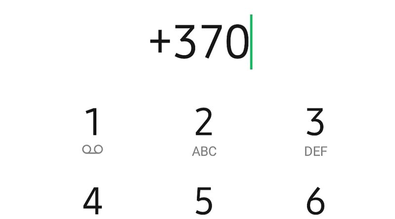 Jau pradėjo veikti naujieji telefono numeriai