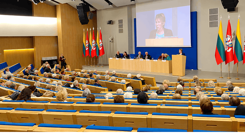 Senjorų konferencija apie ilgaamžystę ir savivaldos rinkimus
