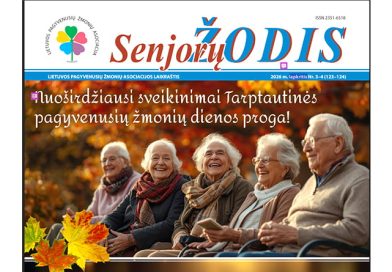 Išleistas naujas LPŽA laikraščio „Senjorų žodis“ numeris